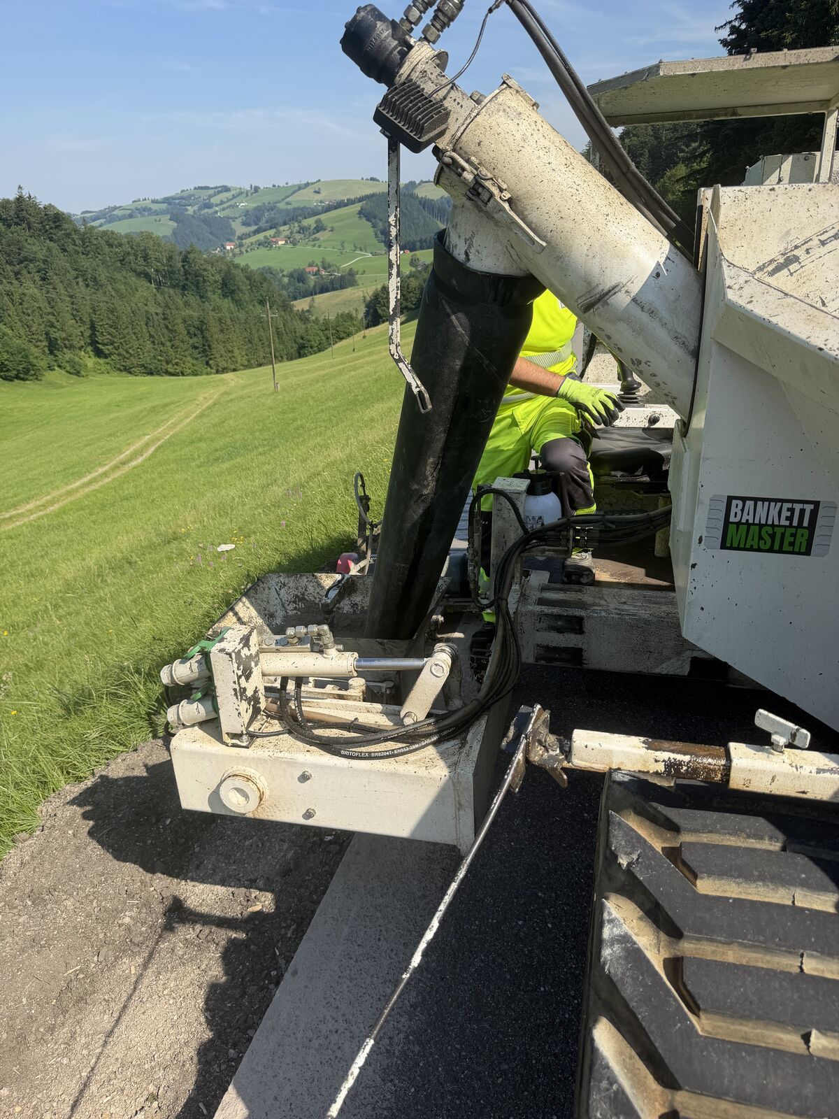 Mitarbeiter von W Quadrat bei der Bankettierung im Einsatz